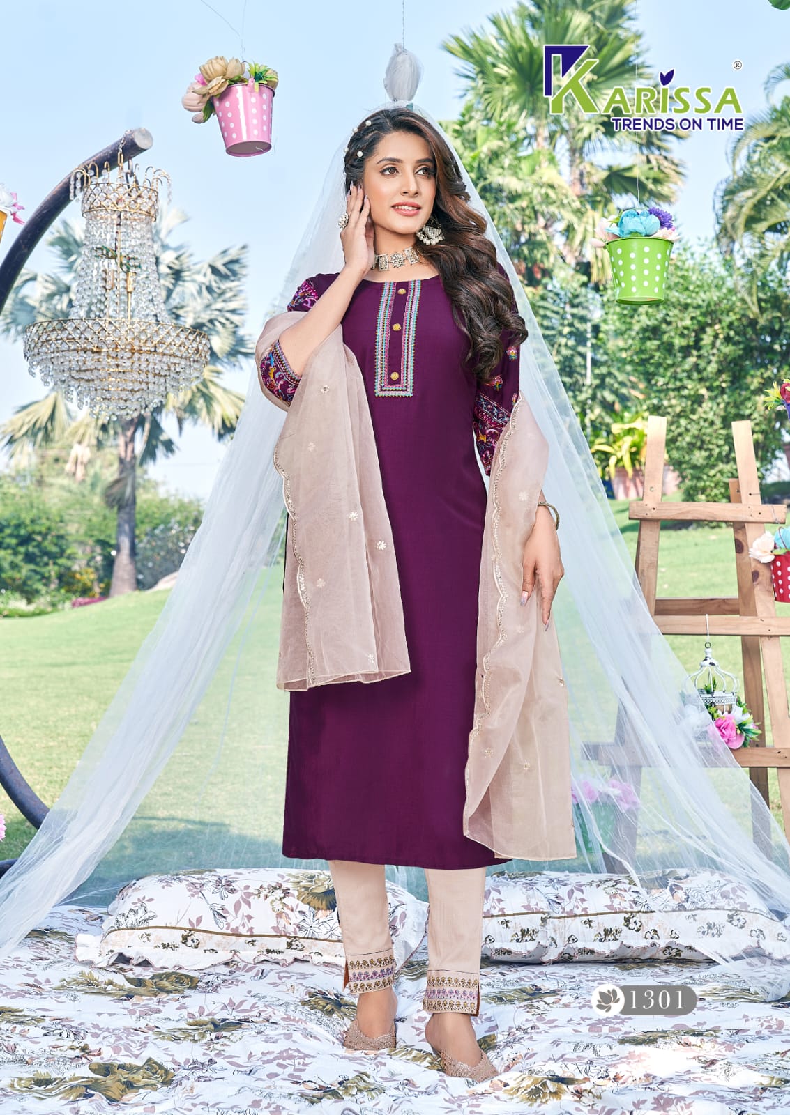 Karissa Maahi Fancy Ethnic Wear Wholesale Readymade Salwar Suits Catalog